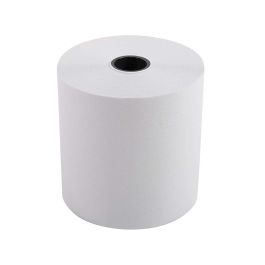 Exacompta Bobinas Para Calculadoras Y Cajas 60 gr 57x60x12x44 - 1 Pliegue Offset Blanco Paq. 10Ud