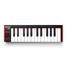 Akaipro LPK25 MKII Teclado Controlador con 25 Miniteclas Sensibles a la Velocidad, Arpegiador, Botones de Función y Software MPC Beats