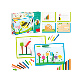 Goula Juego Didáctico de Actividades con Regletas para Niños - Educativo y Lúdico