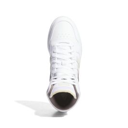 Zapatillas Deportivas Hombre Adidas Hoops 3.0 Mid Blanco