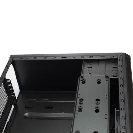 Fractal Design Core 1100 Caja PC Mini Torre Negra compatible Micro ATX/Mini ITX, ventilador 120mm, USB 2.0/3.0, GPU 350mm