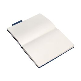 Cuaderno Con Gomilla Antartik Notes Tapa Dura A4 Hojas Lisas Azul Marino 100 Hojas 80 gr Fsc