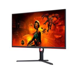 AOC U32G3X Monitor Gaming 32 pulgadas UHD 4K IPS 144Hz 1ms con Adaptive Sync, Altura Regulable, 2 HDMI y 2 DisplayPort, Negro