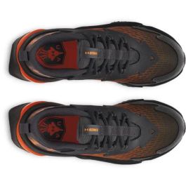 Zapatillas Deportivas Infantiles Under Armour Bgs Scramjet 7 Negro Naranja XL