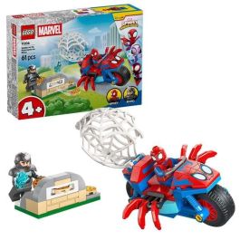 Lego Juego de Construcción Spidey: En Su Moto Vs Rino
