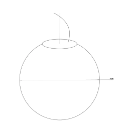 Lámpara Colgante Saidpur Cristal SKD-P80006