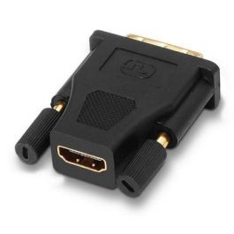 AISENS - ADAPTADOR DVI A HDMI, 24+1/M-HDMI A/H ORO, NEGRO