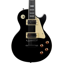 EKO Guitarra Eléctrica LS300 Tipo LP Les Paul Negra 6 Cuerdas Cuerpo Álamo Mástil Arce Diapasón Laurel Pastillas Humbucker Precio: 258.374688. SKU: B1BR76YCMH