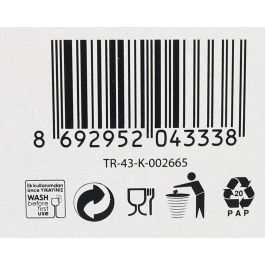 Lav Set de 6 Vasos de Cerveza Belek 375 cc (8 Cajas)