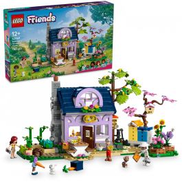 LEGO 42669 Friends Casa del Apicultor y Jardín de Flores - Juego Creativo para Niñas
