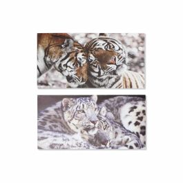 Cuadro Colonial DKD Home Decor Multicolor 1.8 x 40 x 80 cm (2 Unidades) Precio: 10.50000006. SKU: B1B76HBC9H