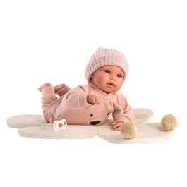 Muñeca recien nacida llorona baby osita rosa 36 cm osito.incluye el chupete.cuerpo vinilo Muñeca recien nacida llorona baby osita rosa 36 cm osito.incluye el chupete.cuerpo vinilo