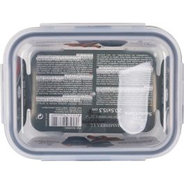 Fiambrera Hermética Santa Clara Transparente Rectangular 1L (6 Unidades) Fiambrera Hermética Santa Clara Transparente Rectangular 1L (6 Unidades)