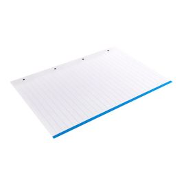 Recambio Liderpapel A4 100 Hojas 100 gr-M2 Rayado Horizontal 4 Taladros Bandas De 5 Colores 24 unidades