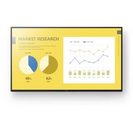 SONY FW-43EZ20L Pantalla Profesional 43" LED 4K UHD Señalización Digital 16/7 Wifi Android 350 cd/m² 1200:1 178° HDR10 HLG HDMI USB Ethernet RS-232C Precio: 839.99000052. SKU: B14TNABFK7