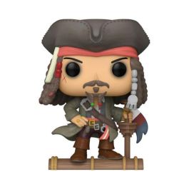 Funko Pop! 81940 Jack Sparrow Piratas del Caribe Disney Figura Vinilo Capitán Navegando Barco Hundiéndose 10.9 cm