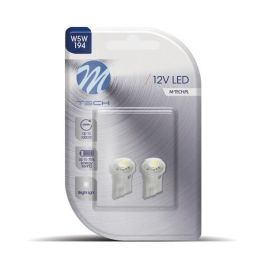 M-Tech W5W W2.1x9.5d 1xSMD5050 Blanco 12V Lámpara LED Coche MTECLB040W Blister 2X Precio: 5.50000055. SKU: S3702423