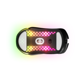 SteelSeries Aerox 5 Wireless ratón mano derecha RF Wireless + Bluetooth + USB Type-A Óptico 18000 DPI Negro 62406