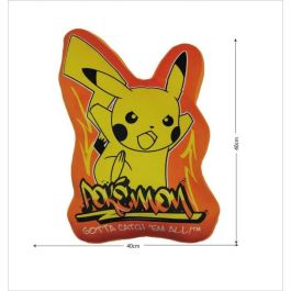 Pokemon AAAZR66413 Cojín Velboa 3D Premium Pikachu - 40 cm