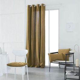 Today TOD1694780766126 Cortina con ojales 100% Algodón 140x240cm Bronce