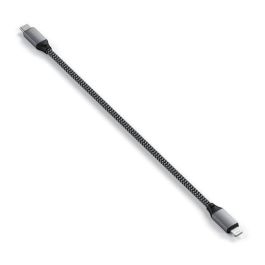 Satechi Cable de Carga Rápida USB-C a Lightning MFi Certificado, 60W, 25cm para iPhone, iPad, Transfiere Datos 480 Mbps Satechi Cable de Carga Rápida USB-C a Lightning MFi Certificado, 60W, 25cm para iPhone, iPad, Transfiere Datos 480 Mbps