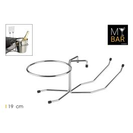 My Bar Soporte para Cubitera de Metal 19,5 cm Ancho x 48,5 cm Largo (6 Unidades)