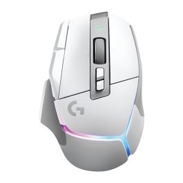 Logitech G502 X Plus Ratón Inalámbrico Óptico Blanco 25600 DPI RGB LIGHTSPEED HERO 25K