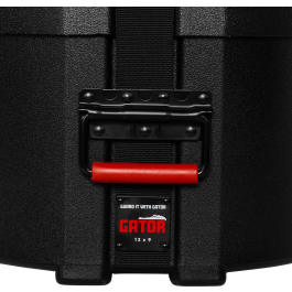 Gator Estuche Para Tom - 13" X 09" Gator Plástico Moldeado Terciopelo