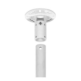 B-Tech BT5935 Pole, 100cm, Heavy Duty, Steel, White, para CCTV