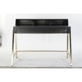 Escritorio Home Office DKD Home Decor Negro Dorado 70 x 93.5 x 119 cm Escritorio Home Office DKD Home Decor Negro Dorado 70 x 93.5 x 119 cm