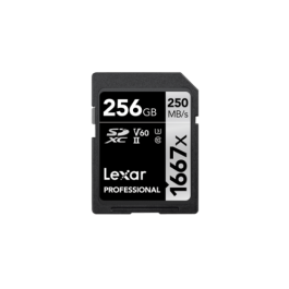 Lexar Tarjeta SDXC 256 GB UHS-II Clase 10 V60 U3 LSD256CB1667 Precio: 81.50000012. SKU: B12KEQAM4X