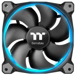 Thermaltake CL-F042-PL12SW-B Ventilador 120mm Riing 12 LED RGB para Carcasa PC (3-Pack) Negro - 800-1500 RPM