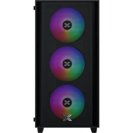 Xigmatek NYX Air II Caja de PC Negra Mini Torre Formato Micro-ATX Sin Fuente de Alimentación XIG4711409542270