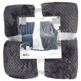 Home Deco Factory Manta Gris XXL 180x220 cm Precio: 25.95000001. SKU: B1GPQZ9EF6