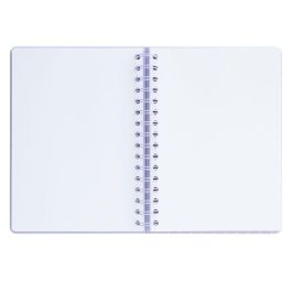 Pusheen Cuaderno A5 Moments 90 hojas Tapa Dura con Wire-o y Cierre Elástico Bolsillo Interior Esquinas Redondeadas