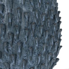 Jarrón Azul Cerámica Decoración 22,50 X 22,50 X 38,50 cm