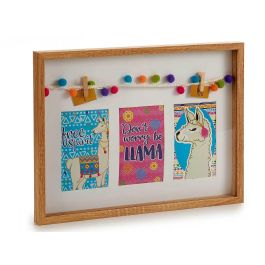 Portafoto Cuadro Multiple Borlas Rectangular Giftdecor 30x3x41 cm (8 Unidades) Precio: 58.49999947. SKU: S3601991