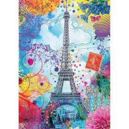 Nathan RAV12000950 Puzzle de 1500 piezas Torre Eiffel multicolor por Lars Stewart, calidad premium, para +14 años Precio: 32.49999984. SKU: B13ZYQ57C4