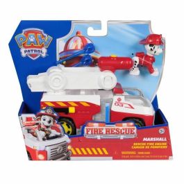 Spinmaster SPI6072660 - Patrulla Canina - Figura de Marcus con Vehículo de Bomberos + 2 Proyectiles - Juguete de Rescate para Niños a partir de 3 años Precio: 33.59000051. SKU: B1747RWWX5