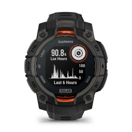 Smartwatch GARMIN Instinct 3 Solar GPS 50mm Negro 1,3"