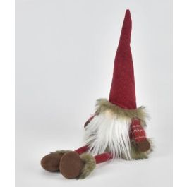 DKD Home Decor Figura Decorativa de Navidad Tradicional para Hogar, Poliéster Rojo, 55 cm Alto x 15 cm Ancho x 11 cm Fondo Precio: 9.70662. SKU: B1FDQERWZH