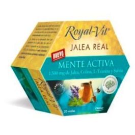 DIETISA Jalea Real Royal Vit Mente Activa 20Viales para Funcionamiento del Sistema Nervioso y Rendimiento Intelectual Precio: 28.7899997. SKU: B1GT4D5ECW