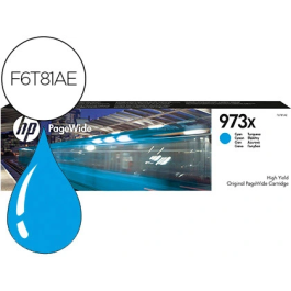 HP PageWide Pro 477 nº973X Cartucho Cian Alta Precio: 152.99000057. SKU: S5600660