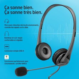 Auriculares HP G2 Stereo / con Micrófono/ USB/ Negros Auriculares HP G2 Stereo / con Micrófono/ USB/ Negros