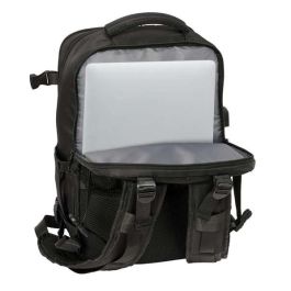 Safta Mochila Viaje Cabina Portatil F.C. Barcelona Negra 15,6'' 29x44x19 cm