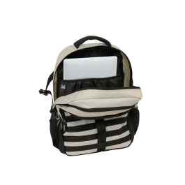 Safta Mochila Cross Doble Kappa Grey 460x340x150 mm