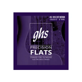 GHS Juego Bajo Precision Flats Custom Medium 45-105 Ghs Precio: 43.58999953. SKU: B156RAPHBS