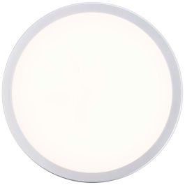 Luz de techo exterior Devora Color plateado LED integrado