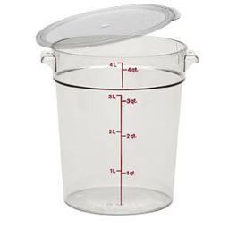 DB MARK Bote de Cocina Redondo con Tapa de Policarbonato, Capacidad 3.8 litros, Diámetro 20.8 cm, Almacenaje y Transporte Precio: 31.50000018. SKU: B1F58W94G7