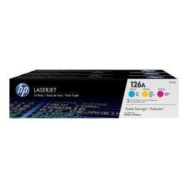 HP CF341A Tóner Original 126A Paquete 3 Colores Cian Magenta Amarillo para LaserJet Pro 100 M175, 200 M275, CP1025 HP CF341A Tóner Original 126A Paquete 3 Colores Cian Magenta Amarillo para LaserJet Pro 100 M175, 200 M275, CP1025 Precio: 231.88999988. SKU: B1DKLYBHQP